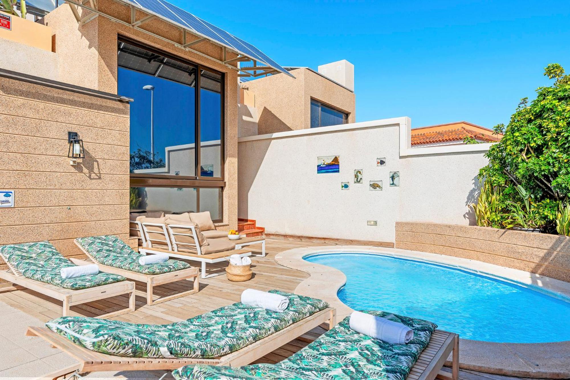 Medano4You Casa Violeta El Médano Dış mekan fotoğraf